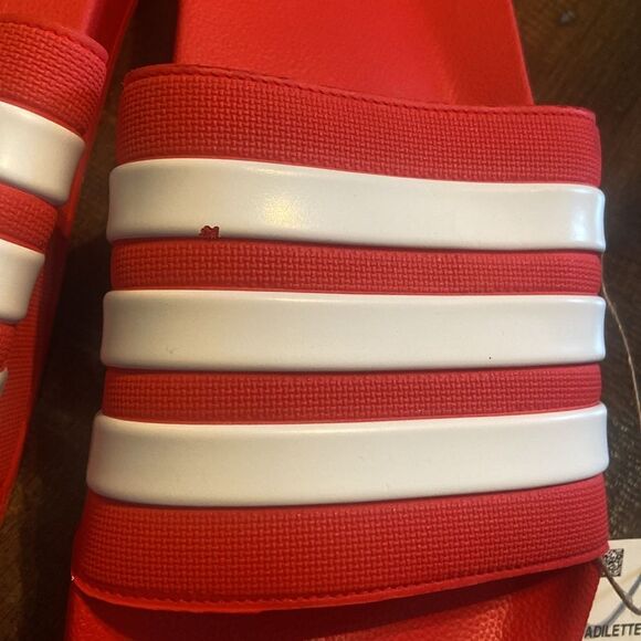 Adidas Slides Men’s Size 18 Adelite Shower - Picture 3 of 7
